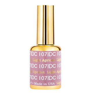 DND DC Gel Polish - 107 Neutral Colors - Light Apricot by DND DC sold by DTK Nail Supply