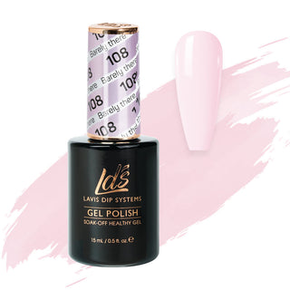  LDS Hema Free Gel Polish 108 - Barely There by LDS HEMA FREE GEL POLISH sold by DTK Nail Supply