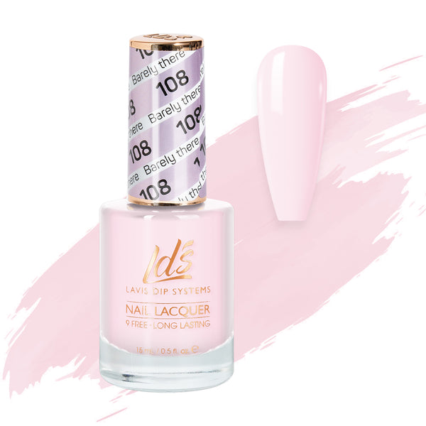  LDS Nail Lacquer - 108 Barely There by LDS sold by DTK Nail Supply