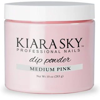  Kiara Sky Medium Pink - Pink & White 10 oz by Kiara Sky sold by DTK Nail Supply