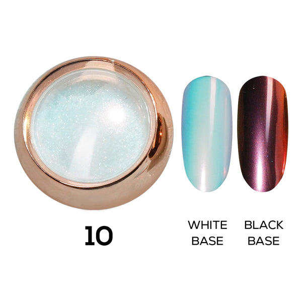Aurora Galaxy Chrome Nail Powder - 10