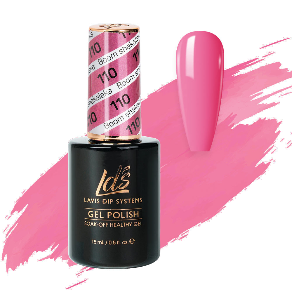  LDS Hema Free Gel Polish 110 - Boom Shakalaka by LDS HEMA FREE GEL POLISH sold by DTK Nail Supply