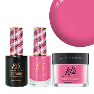  LDS 3 in 1 - 110 Boom Shakalaka - Dip, Gel & Lacquer Matching by LDS sold by DTK Nail Supply