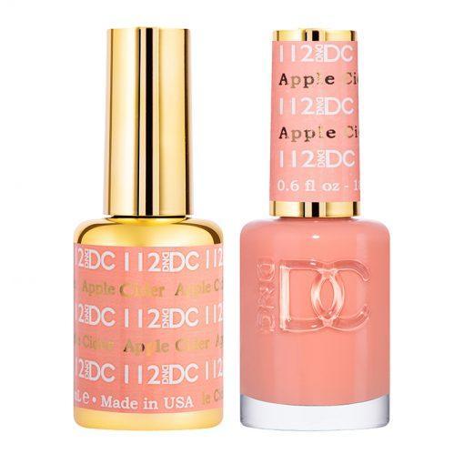  DND DC Gel Nail Polish Duo - 112 Apple Cider by DND DC sold by DTK Nail Supply