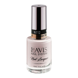  LAVIS Nail Lacquer - 112 Oyster Shell - 0.5oz by LAVIS NAILS sold by DTK Nail Supply