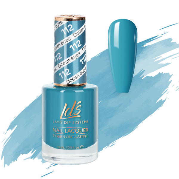  LDS Nail Lacquer - 112 Ocean Eyes by LDS sold by DTK Nail Supply