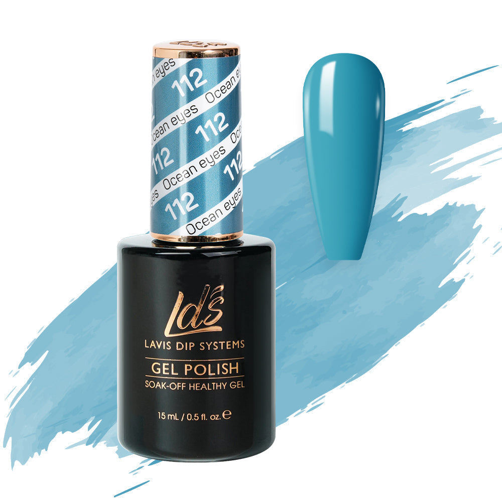  LDS Hema Free Gel Polish 112 - Ocean Eyes by LDS HEMA FREE GEL POLISH sold by DTK Nail Supply