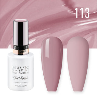  Lavis Gel Polish 113 - Vintage Rose Colors - Orchid by LAVIS NAILS sold by DTK Nail Supply