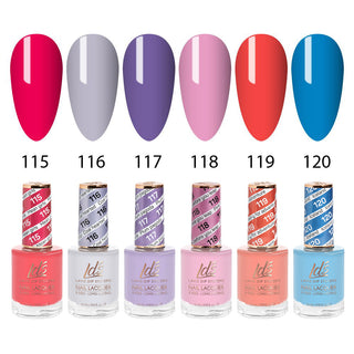  LDS Healthy Nail Lacquer Set (6 colors): 115 to 120 by LDS sold by DTK Nail Supply