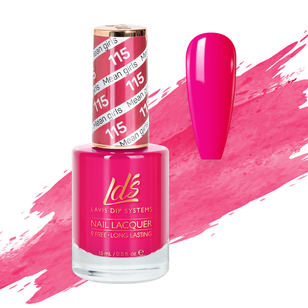  LDS Nail Lacquer - 115 Mean Girls by LDS sold by DTK Nail Supply