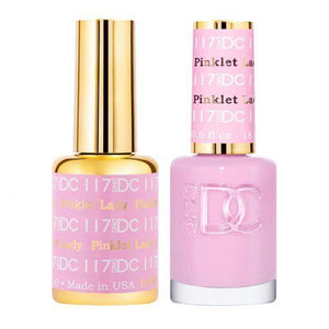  DND DC Gel Nail Polish Duo - 117 Pinklet Lady by DND DC sold by DTK Nail Supply