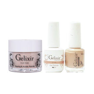  Gelixir 3 in 1 - 117 - Acrylic & Dip Powder, Gel & Lacquer by Gelixir sold by DTK Nail Supply