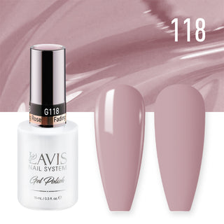  Lavis Gel Polish 118 - Nude Colors - Fading Rose by LAVIS NAILS sold by DTK Nail Supply