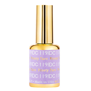 DND DC Gel Polish - 119 Purple Colors - Frosty Taro by DND DC sold by DTK Nail Supply