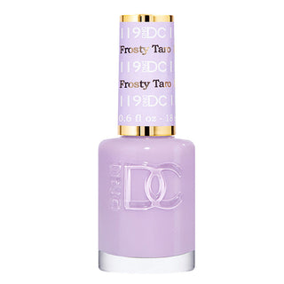 DND DC Nail Lacquer - 119 Purple Colors - Frosty Taro by DND DC sold by DTK Nail Supply