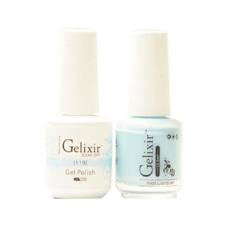  Gelixir Gel Nail Polish Duo - 119 Blue Colors by Gelixir sold by DTK Nail Supply