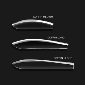  APRES - Gel-X™ Sculpted Coffin Extra Long Box of Tips by Apres sold by DTK Nail Supply