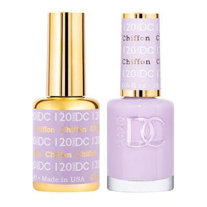  DND DC Gel Nail Polish Duo - 120 Chiffron by DND DC sold by DTK Nail Supply
