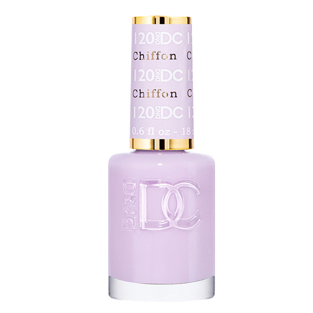 DND DC Nail Lacquer - 120 Purple Colors - Chiffron by DND DC sold by DTK Nail Supply
