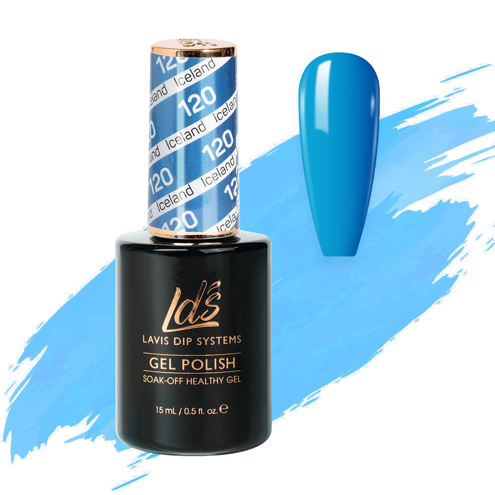  LDS Hema Free Gel Polish 120 - Iceland by LDS HEMA FREE GEL POLISH sold by DTK Nail Supply