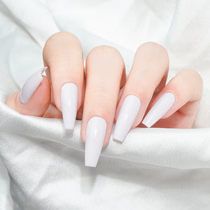 Lavis Gel Nail Polish Duo - 122 Violet Colors - Feathery Lilac by LAVIS NAILS sold by DTK Nail Supply