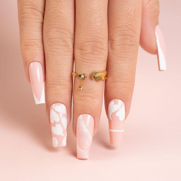  LDS Painting Gel Nail Art - 0.5oz White 03 by LDS sold by DTK Nail Supply