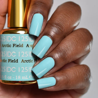  DND DC Nail Lacquer - 125 Blue, Mint Colors - Artic Field by DND DC sold by DTK Nail Supply