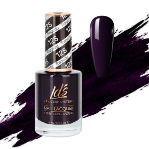  LDS Nail Lacquer - 125 Tragedy by LDS sold by DTK Nail Supply