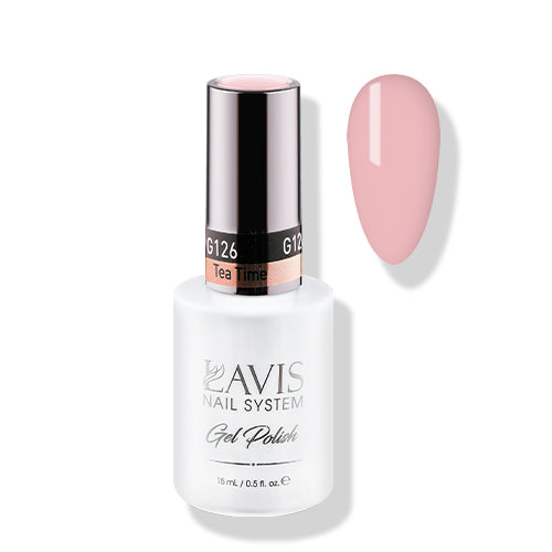 Lavis Gel Polish 126 - Nude Colors - Tea Time by LAVIS NAILS sold by DTK Nail Supply