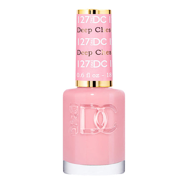 DND DC Nail Lacquer - 127 Pink Colors - Deep Chestnut by DND DC sold by DTK Nail Supply