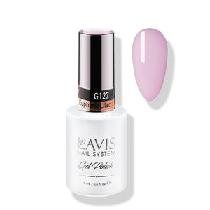 Lavis Gel Polish 127 - Violet Colors - Euphoric Lilac by LAVIS NAILS sold by DTK Nail Supply