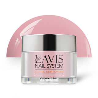  Lavis Acrylic Powder - 128 Rose Embroidery - Vintage Rose Colors by LAVIS NAILS sold by DTK Nail Supply