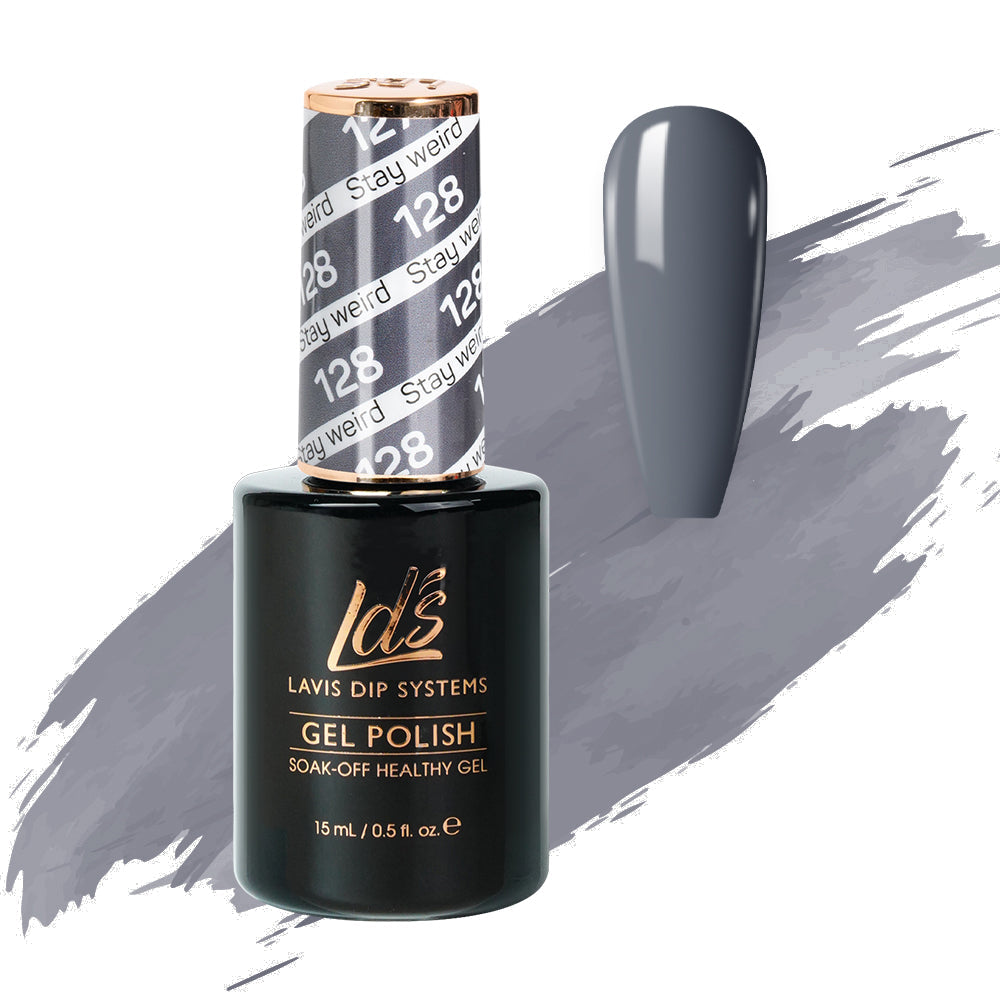  LDS Hema Free Gel Polish 128 - Stay Weird by LDS HEMA FREE GEL POLISH sold by DTK Nail Supply