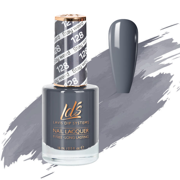  LDS Nail Lacquer - 128 Stay Weird by LDS sold by DTK Nail Supply