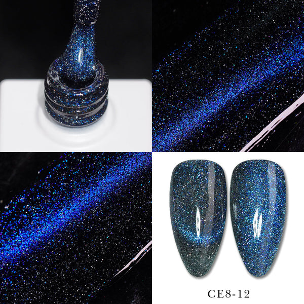 LAVIS Cat Eyes CE8 - 12 - Gel Polish 0.5 oz - Lavis Hidden Treasures Collection by LAVIS NAILS sold by DTK Nail Supply
