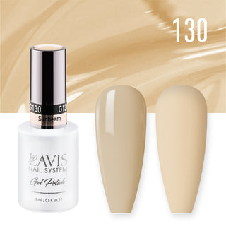  LAVIS Nail Lacquer - 130 Sunbeam - 0.5oz by LAVIS NAILS sold by DTK Nail Supply