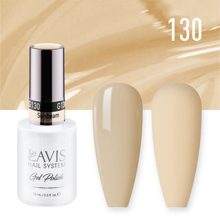  Lavis Gel Polish 130 - Yellow Colors - Sunbeam by LAVIS NAILS sold by DTK Nail Supply