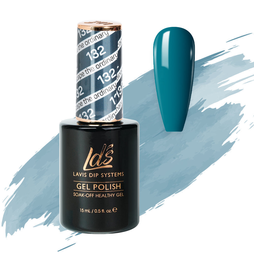  LDS Hema Free Gel Polish 132 - Escape The Ordinary by LDS HEMA FREE GEL POLISH sold by DTK Nail Supply