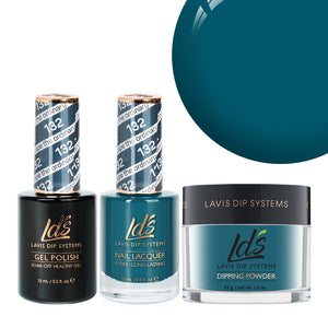  LDS 3 in 1 - 132 Escape The Ordinary - Dip, Gel & Lacquer Matching by LDS sold by DTK Nail Supply