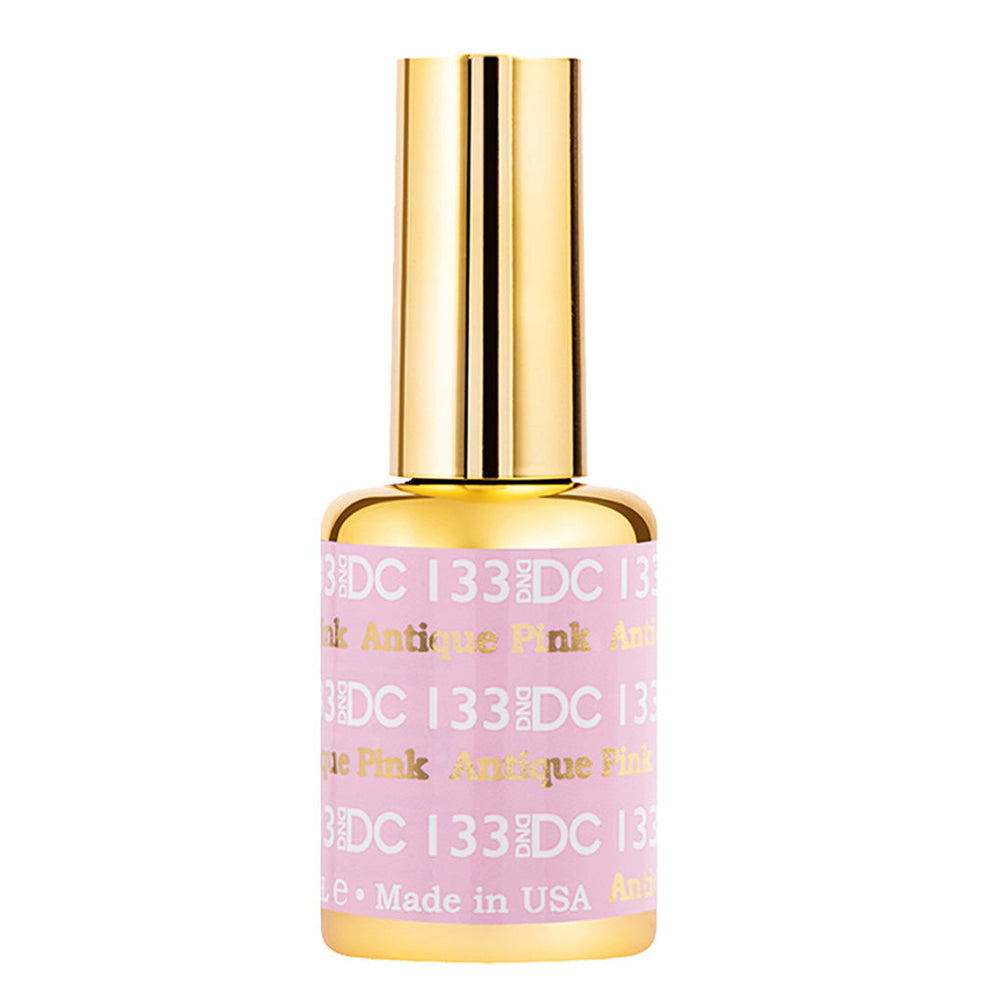 DND DC Gel Polish - 133 Pink Colors - Antique Pink by DND DC sold by DTK Nail Supply