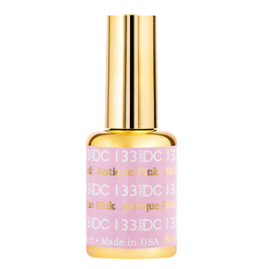 DND DC Gel Polish - 133 Pink Colors - Antique Pink by DND DC sold by DTK Nail Supply