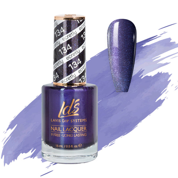  LDS Nail Lacquer - 134 Secretly by LDS sold by DTK Nail Supply