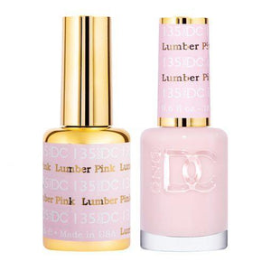 DND DC Gel Nail Polish Duo - 135 Lamber Pink by DND DC sold by DTK Nail Supply