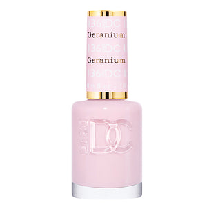  DND DC Nail Lacquer - 136 Pink, Neutral Colors - Geranium Pink by DND DC sold by DTK Nail Supply