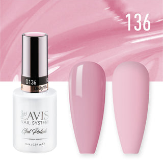  Lavis Gel Polish 136 - Pink Colors - Delightful by LAVIS NAILS sold by DTK Nail Supply