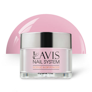  Lavis Acrylic Powder - 136 Delightful - Pink Colors by LAVIS NAILS sold by DTK Nail Supply