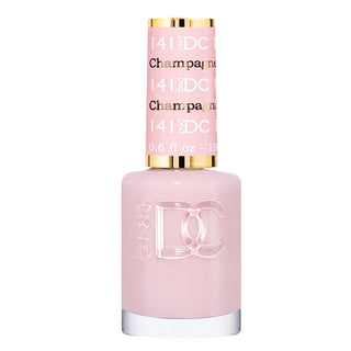 DND DC Nail Lacquer - 141 Beige Colors - Pink Champagne by DND DC sold by DTK Nail Supply