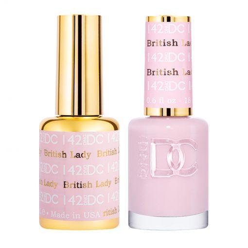  DND DC Gel Nail Polish Duo - 142 British Lady by DND DC sold by DTK Nail Supply