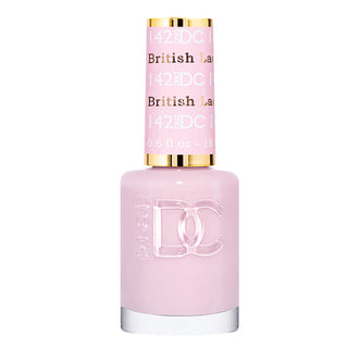 DND DC Nail Lacquer - 142 Pink Colors - British Lady by DND DC sold by DTK Nail Supply