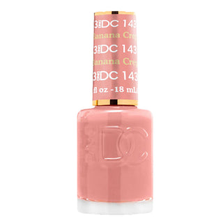 DND DC Nail Lacquer - 143 Coral Colors - Banana Crepe by DND DC sold by DTK Nail Supply